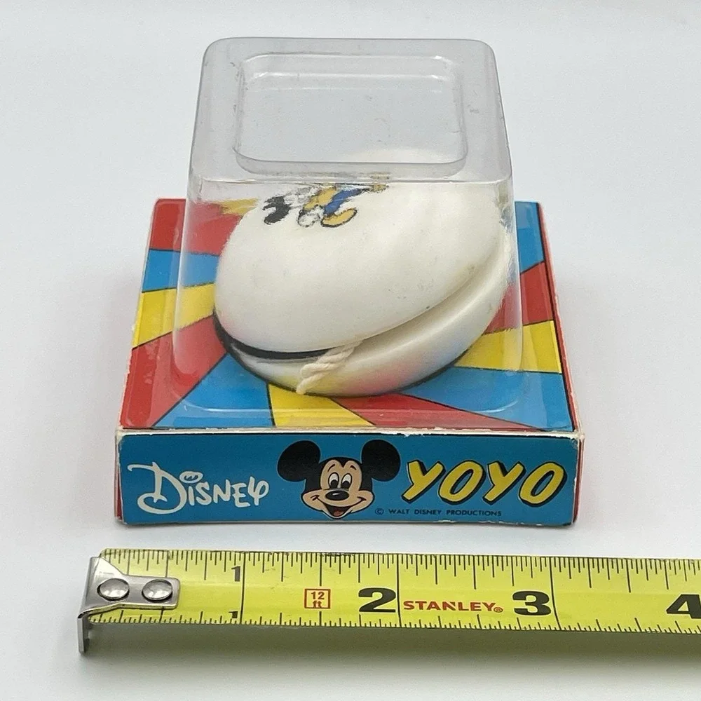 Vintage 1980s Disney Mickey Mouse Yo-Yo New Sealed In Package Monogram Products